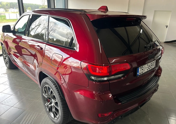 Jeep Grand Cherokee cena 193900 przebieg: 75008, rok produkcji 2016 z Brześć Kujawski małe 704
